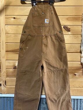 Carhartt Youth Duck Overalls Canvas 10